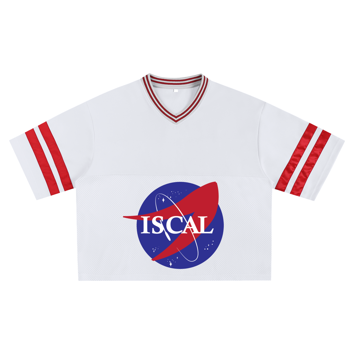 NASA Cal Taped Mesh Boxy T-shirt