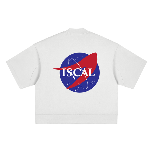 NASA Cal Heavyweight Mock Neck Tee