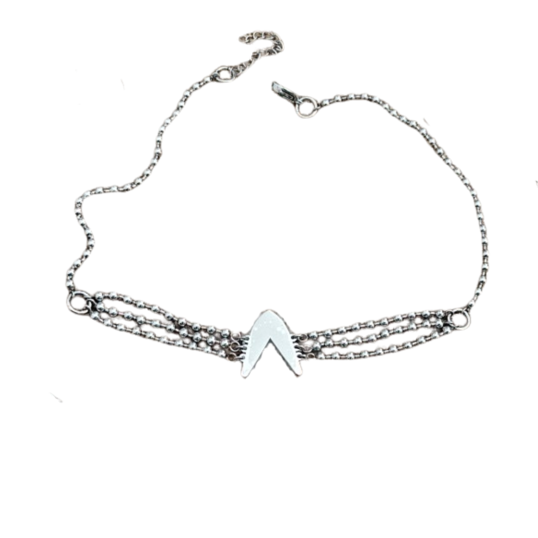 A Logo Ball Chain Choker