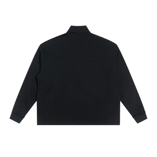Dark Matter Rolled Edge Fleece Quarter-Zip
