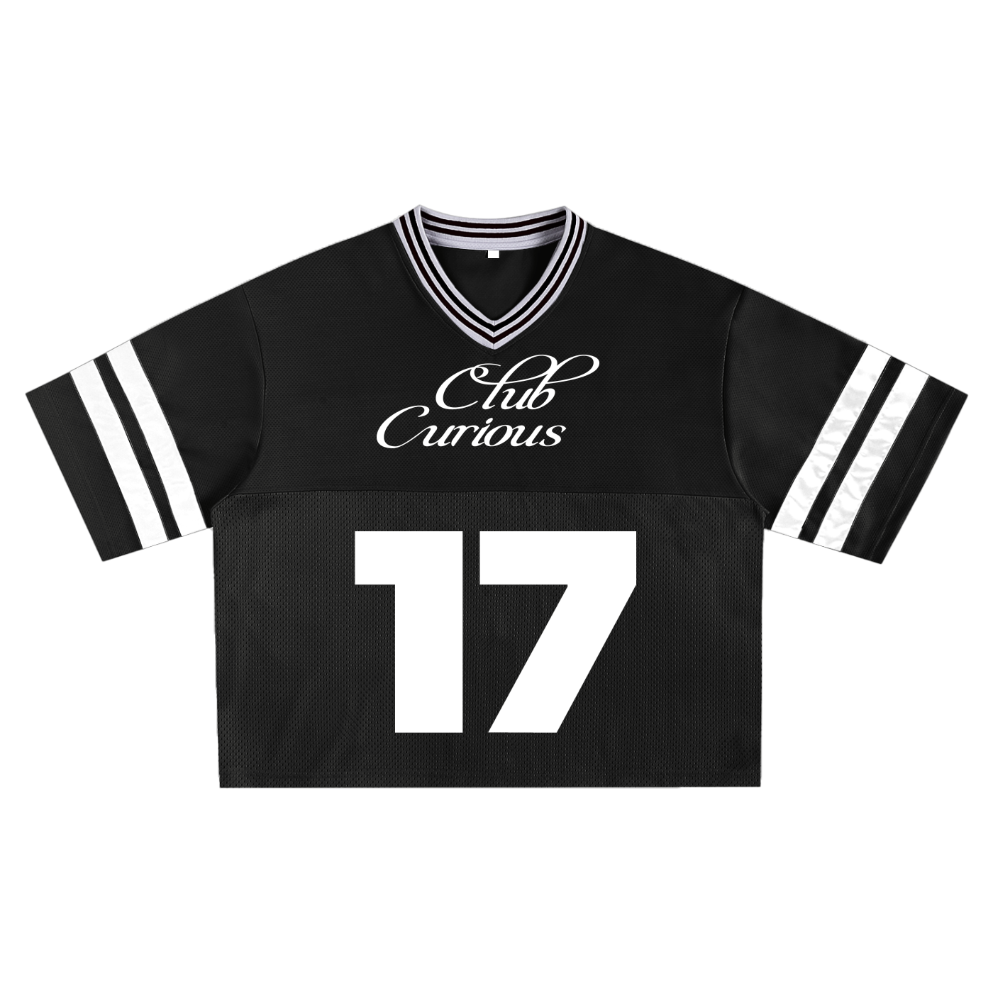 Taped Mesh Boxy T-shirt