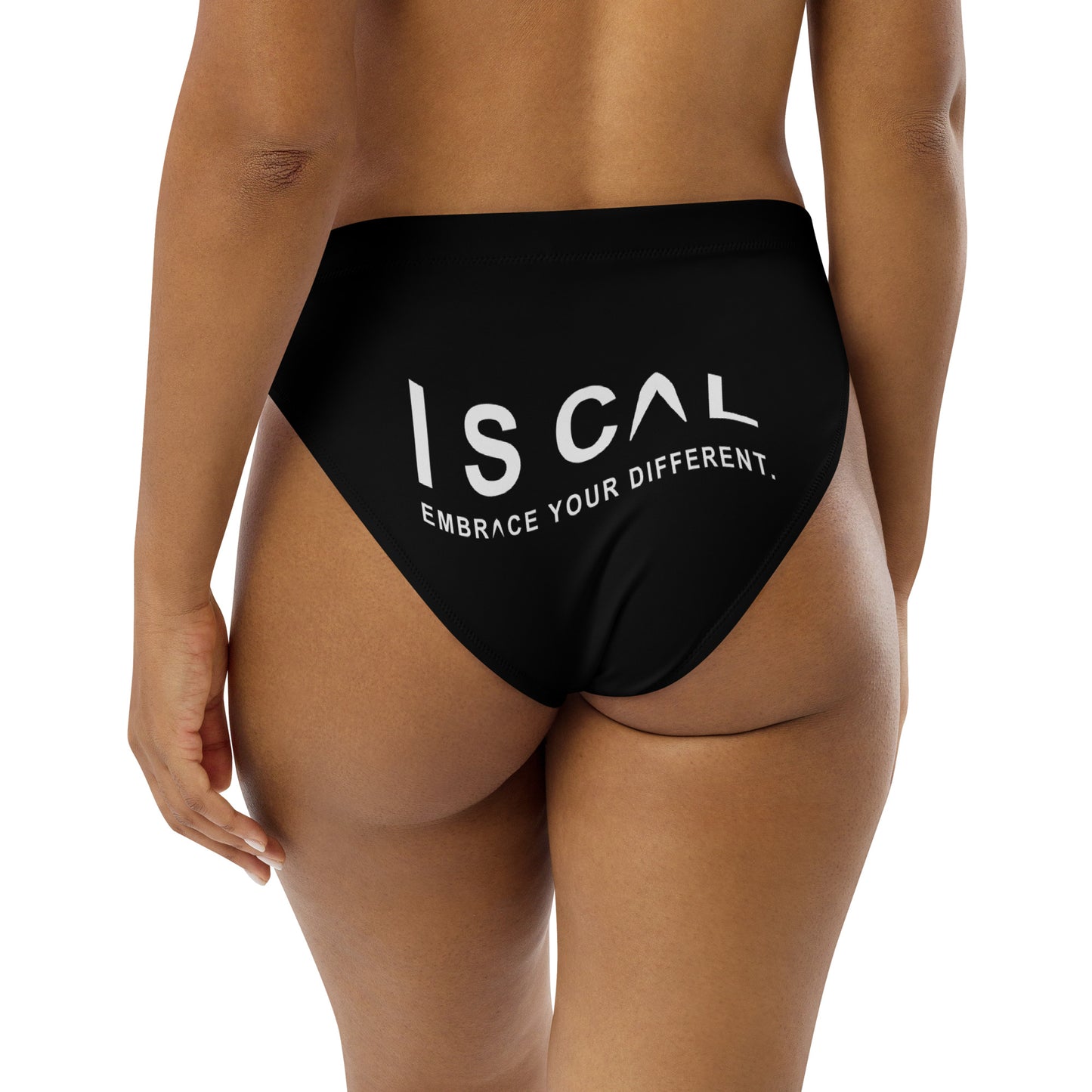 I S CAL RECYCLED HIGH-WAISTED BIKINI BOTTOM