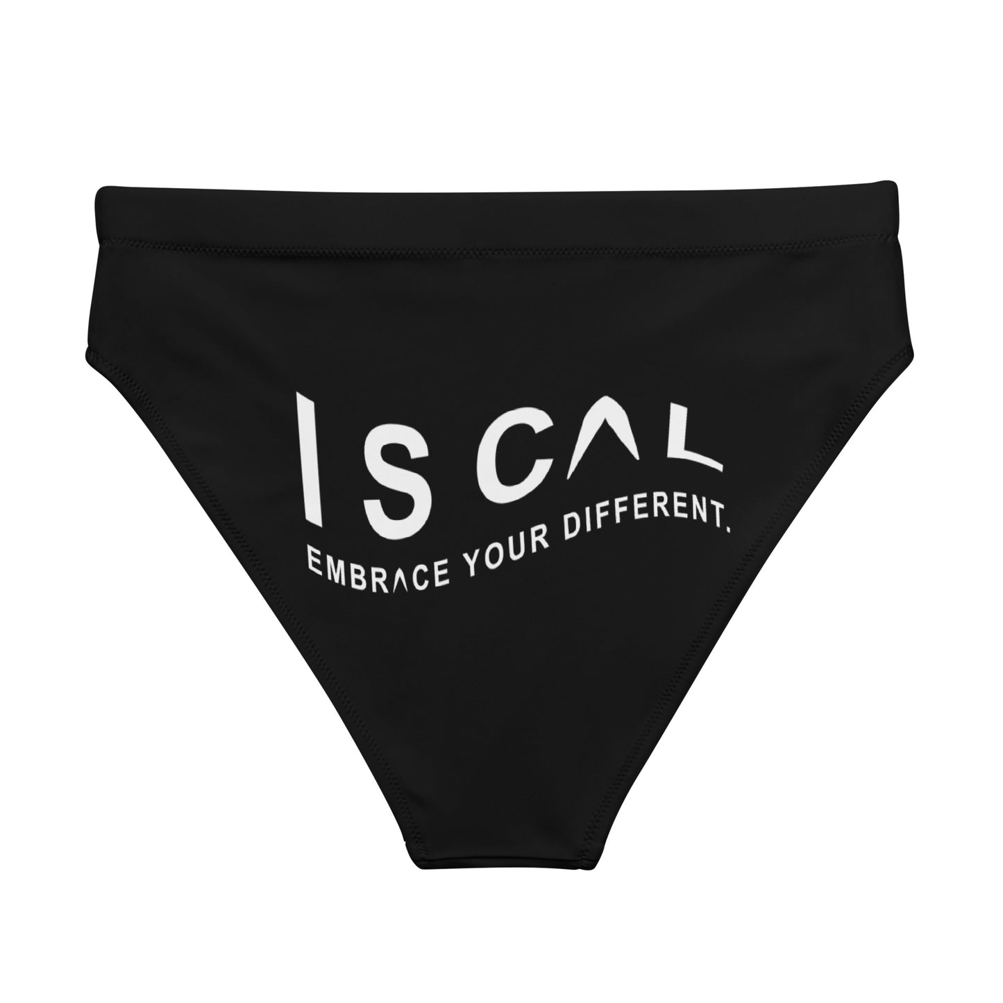 I S CAL RECYCLED HIGH-WAISTED BIKINI BOTTOM