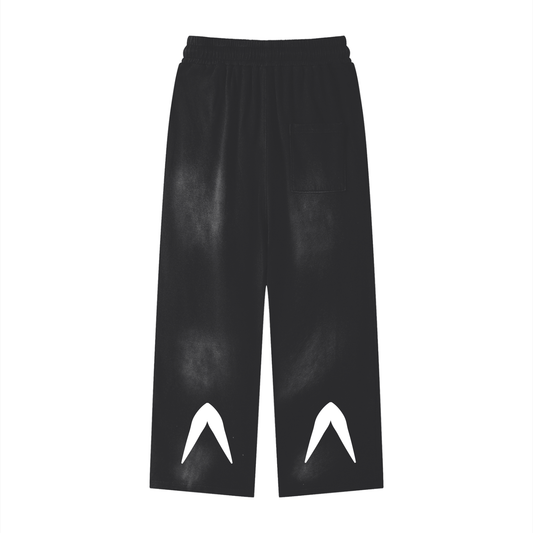 Logo Lover Cotton Handcrafted Loose Sweatpants