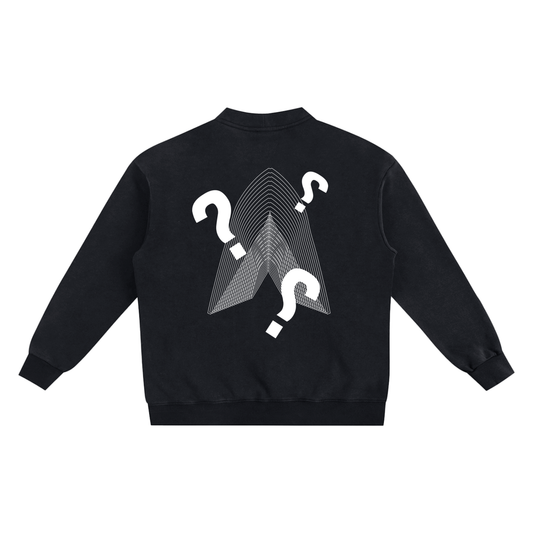 Club Curious Snow Washed Cardigan