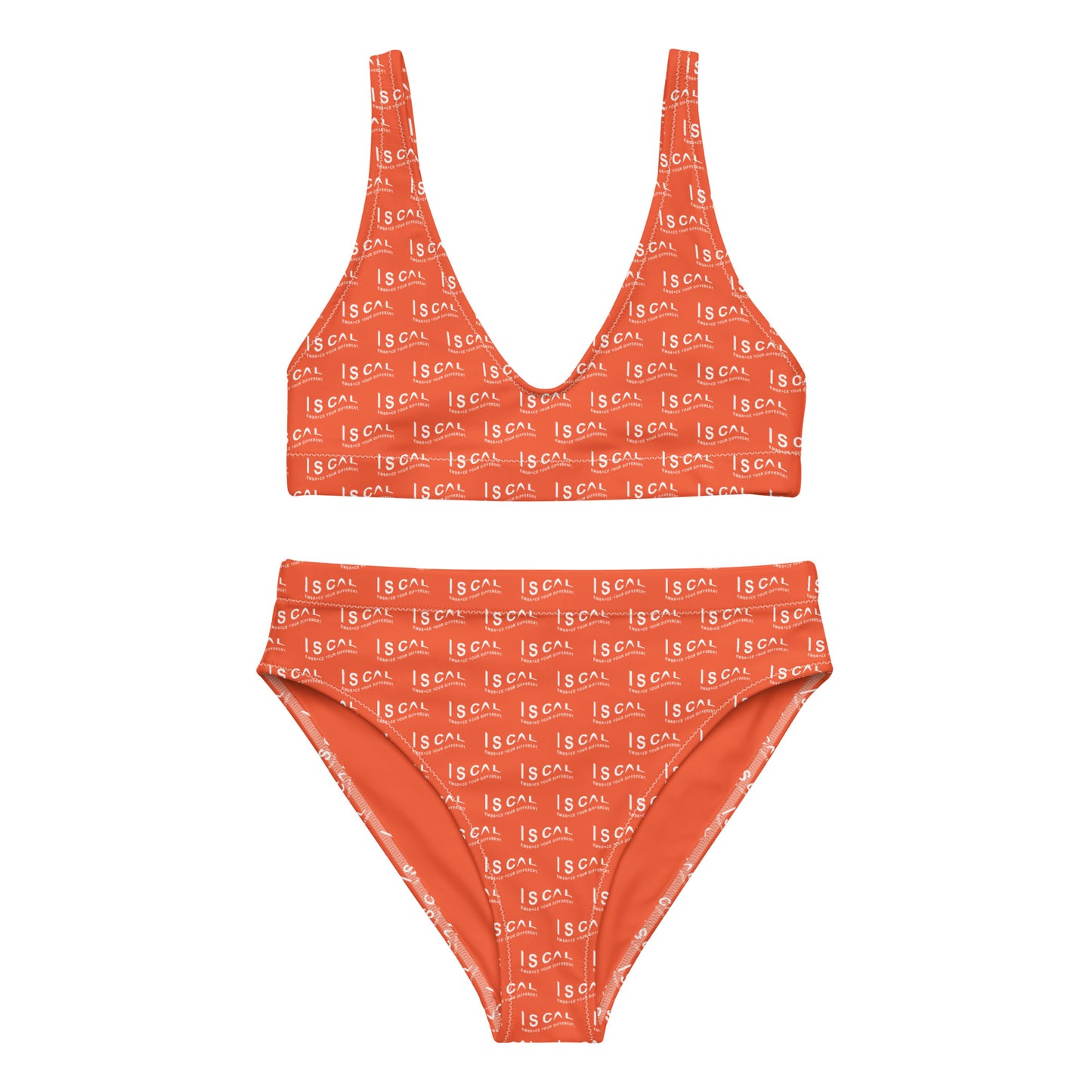 I S CAL RECYCLED HIGH-WAISTED BIKINI-OJ