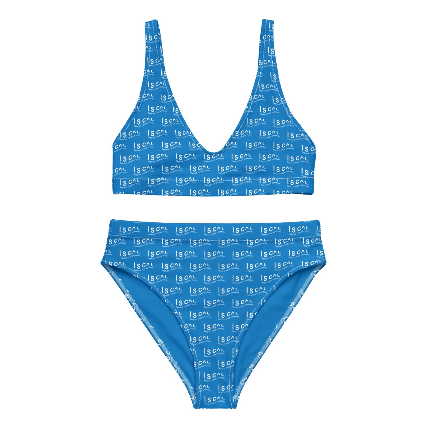 I S CAL RECYCLED HIGH-WAISTED BIKINI