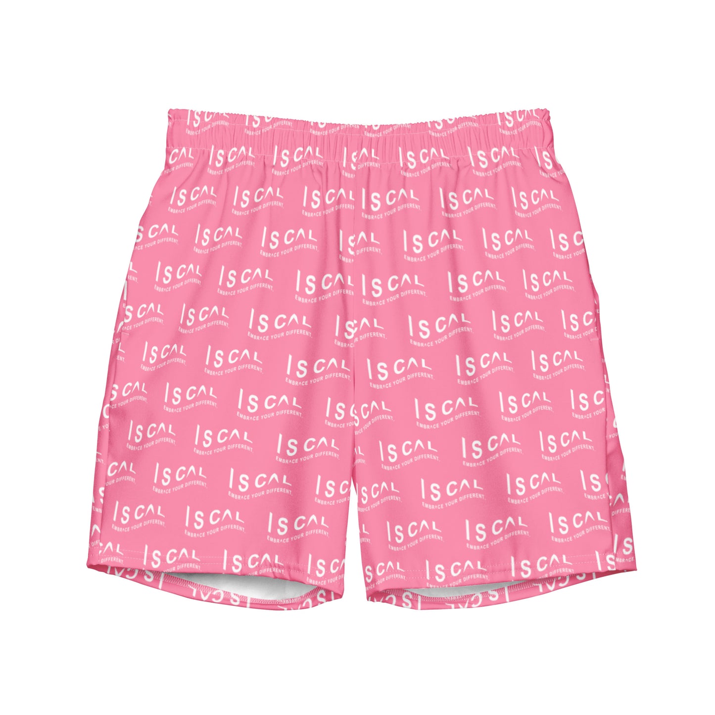 I S CAL SWIM TRUNKS-PLANETARY PINK