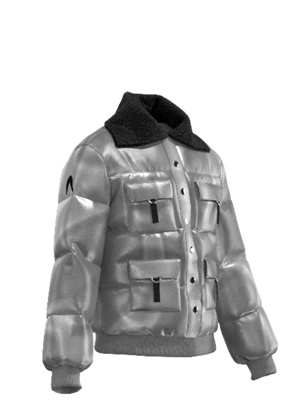 STREET LUXE-THE "A" PUFFER - I S CAL-Imaginative Souls Curious About Life