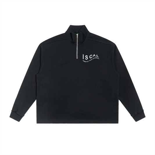 Dark Matter Rolled Edge Fleece Quarter-Zip