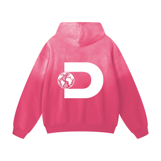 Discover Heavyweight Sunfade Oversized Hoodie