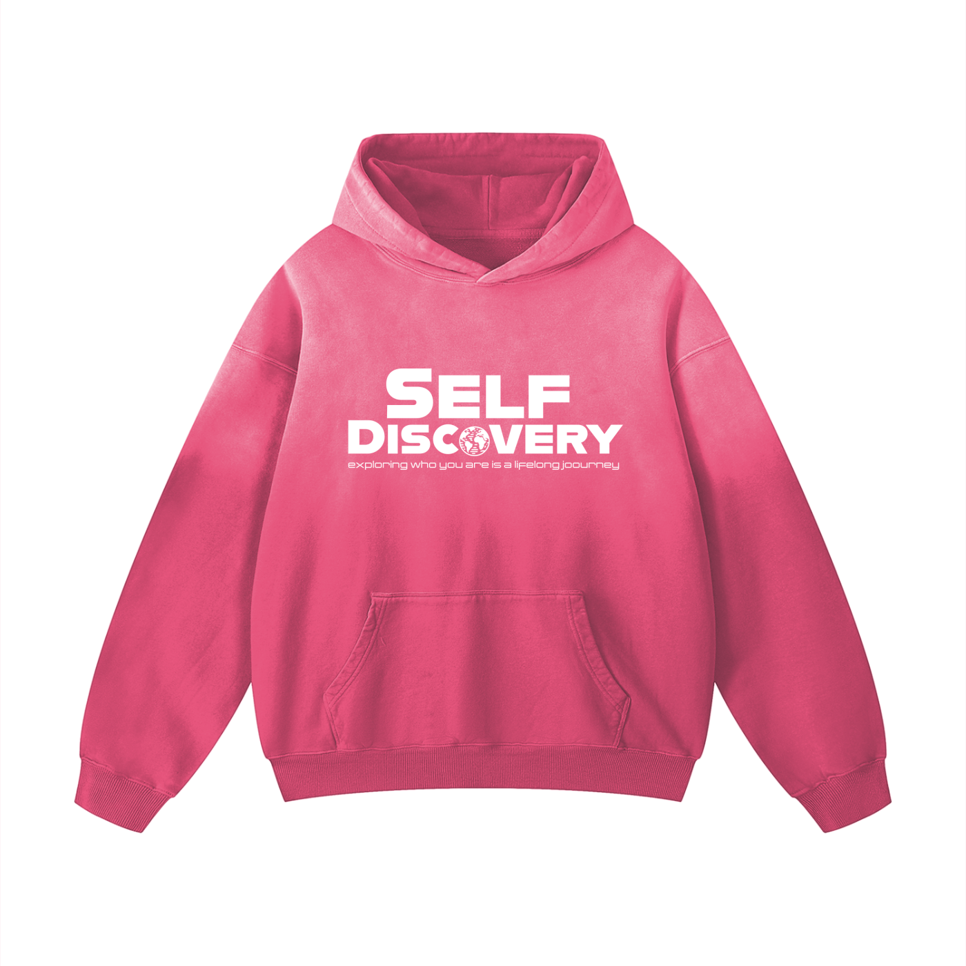 Discover Heavyweight Sunfade Oversized Hoodie