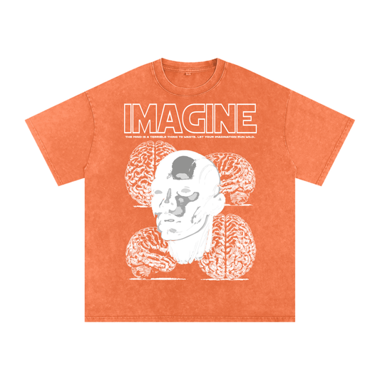 Imagine Acid Wash Tee