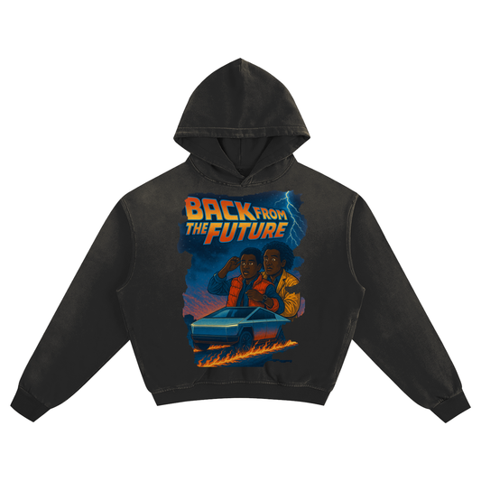 Back From the Future Sunfade Boxy Hoodie