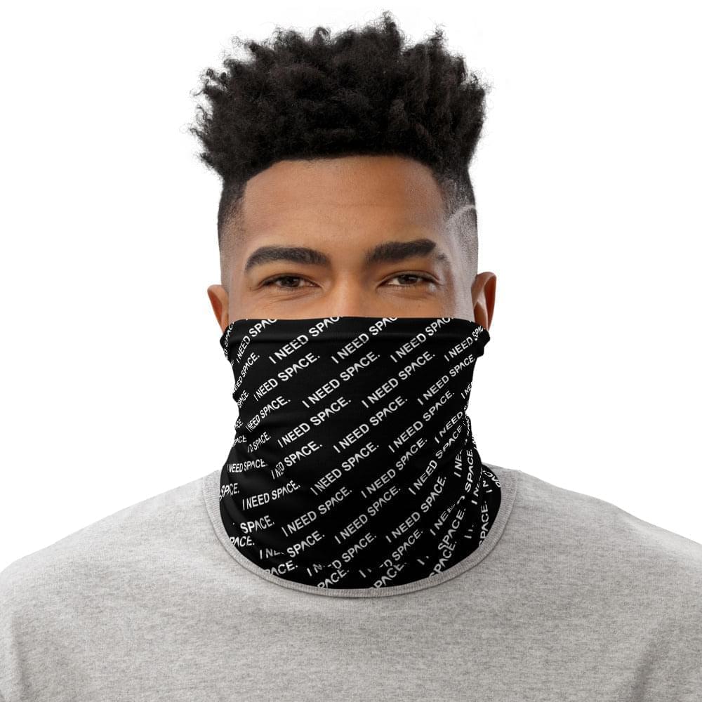 FACE MASK-NECK GAITER-I.N.S. BLACK - I S CAL-Imaginative Souls Curious About Life