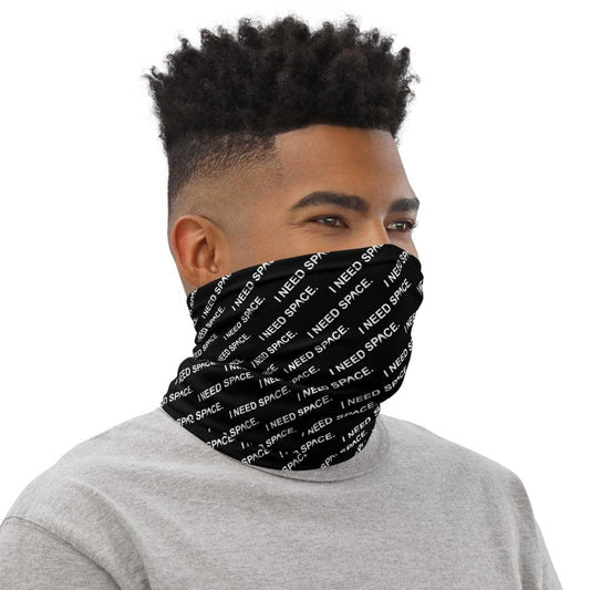 FACE MASK-NECK GAITER-I.N.S. BLACK - I S CAL-Imaginative Souls Curious About Life